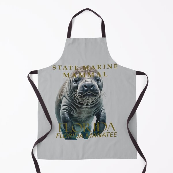 Item preview, Florida Marine Mammal Florida Manatee Vector Design designed and sold by taiche.