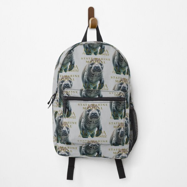Item preview, Florida Marine Mammal Florida Manatee Vector Design designed and sold by taiche.
