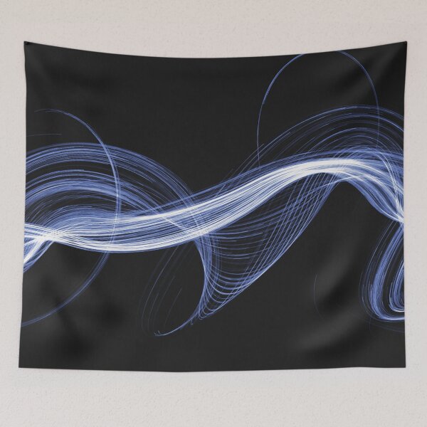 Item preview, abstract flowy wave line art designed and sold by NandoArtDesign.