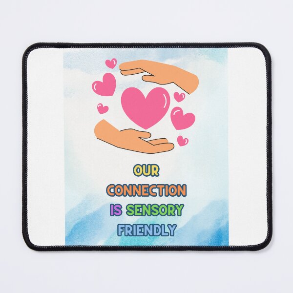 Item preview, Our Connection is Sensory Friendly | Valentines Day designed and sold by TheNeuroVerse.