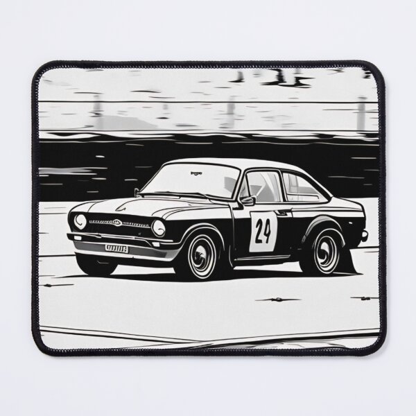 Item preview, Ford Escort Rally Car Black & White designed and sold by plumbshutter.
