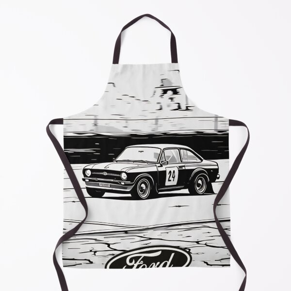Item preview, Ford Escort Rally Car Black & White designed and sold by plumbshutter.