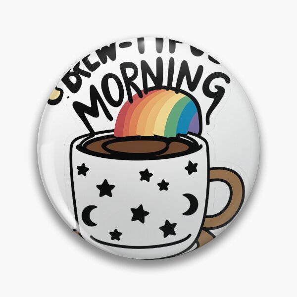 Item preview, Brew-tiful Morning: Celestial Rainbow Coffee Cup designed and sold by Spicex2.