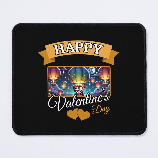 Item preview, Valentine's Day - Air Balloon Ride designed and sold by Manic Merch Designs.