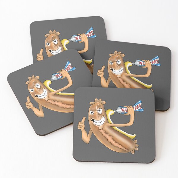 Item preview, Bratwurst with mustard designed and sold by AyseAkcay.