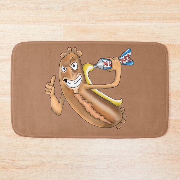 Item preview, Bratwurst with mustard designed and sold by AyseAkcay.
