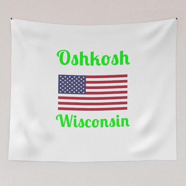 Item preview, Oshkosh Wisconsin - Stylish Prints, designed and sold by Fleetwood1994.