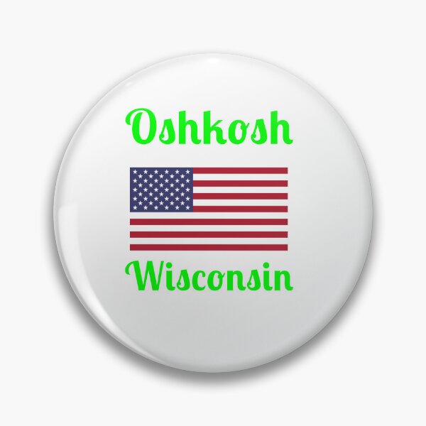 Item preview, Oshkosh Wisconsin - Stylish Prints, designed and sold by Fleetwood1994.