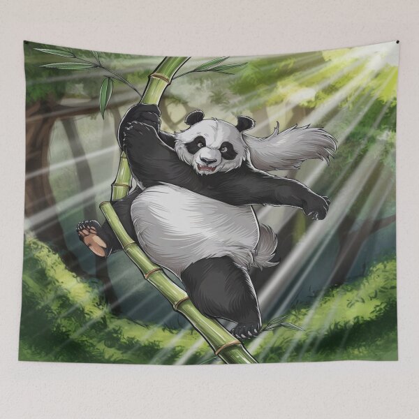Item preview, Le Panda Sportif designed and sold by Collection de trésors .