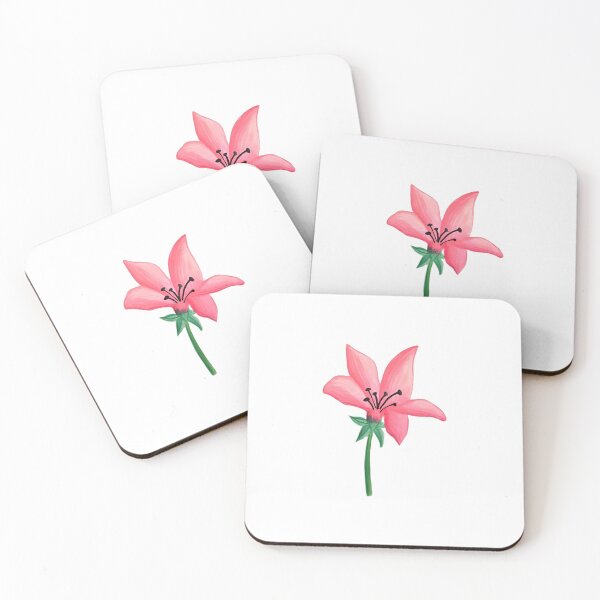Item preview, A drawing of a pink flower designed and sold by Zoé ❤.