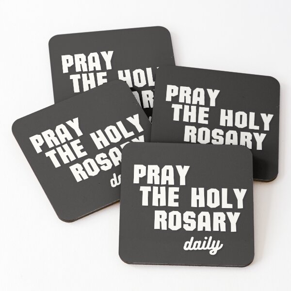 Item preview,  Pray the Holy Rosary Daily designed and sold by ComeToKnowMary.