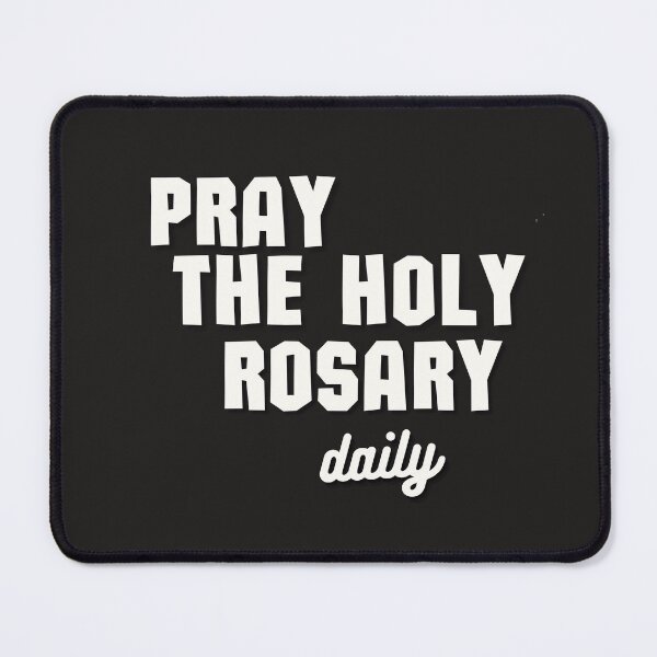 Item preview,  Pray the Holy Rosary Daily designed and sold by ComeToKnowMary.