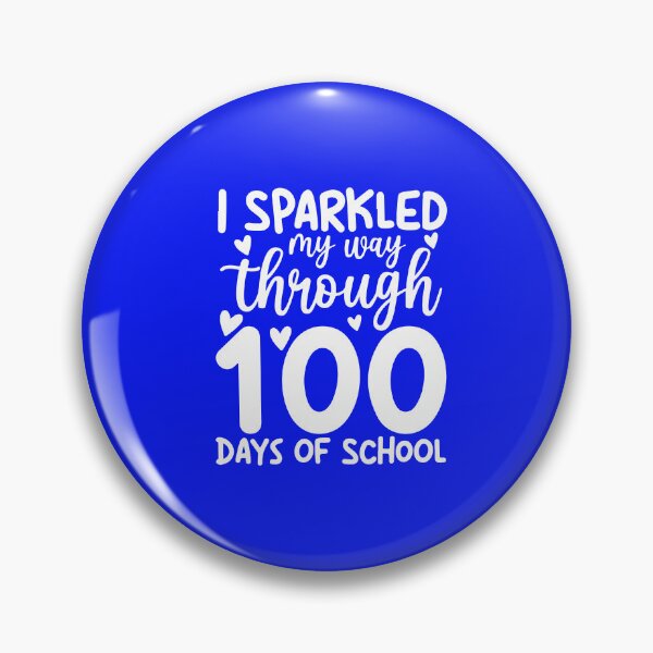Item preview, I sparkled my way through 100 days of school  designed and sold by DesignDenDo ⭐⭐⭐⭐⭐.