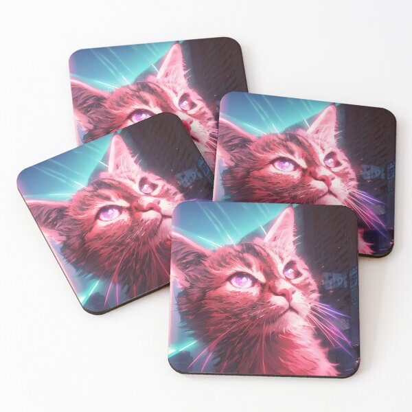 Item preview, Cat in the city lights designed and sold by kattilako.