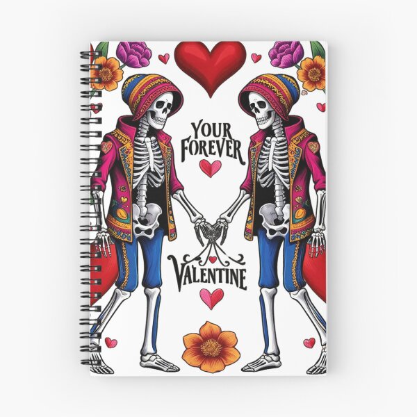 Item preview, Your Forever Valentine – Skeleton Love Holding Hands Design, Happy Valentine Day designed and sold by RvinJo8.