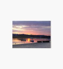 Topsham Estuary Art Board Print