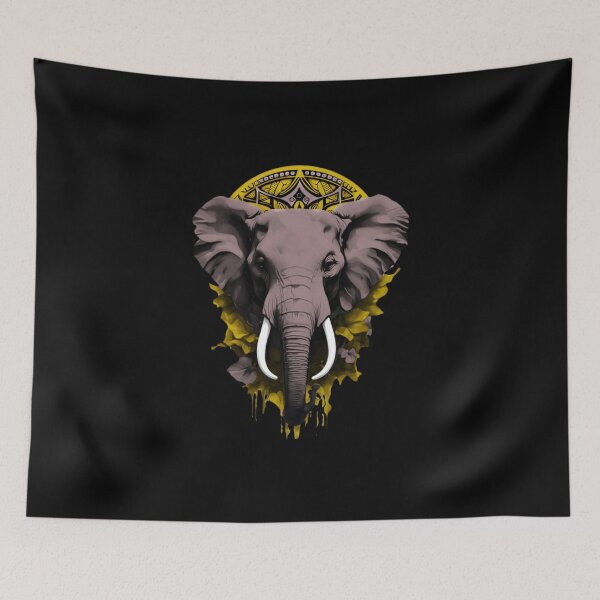Item preview, Mandala elephant designed and sold by Buda--Vibes.
