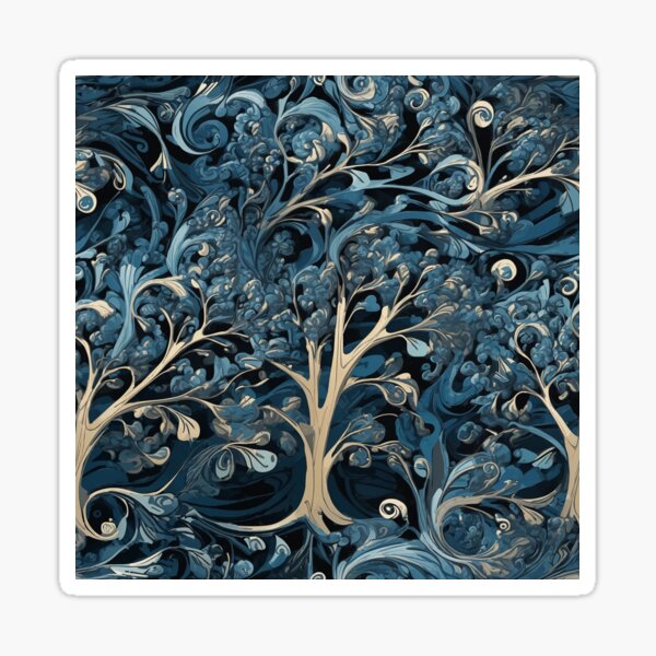 Item preview, Dynamic Swirls Of Trees designed and sold by AussieConcepts.