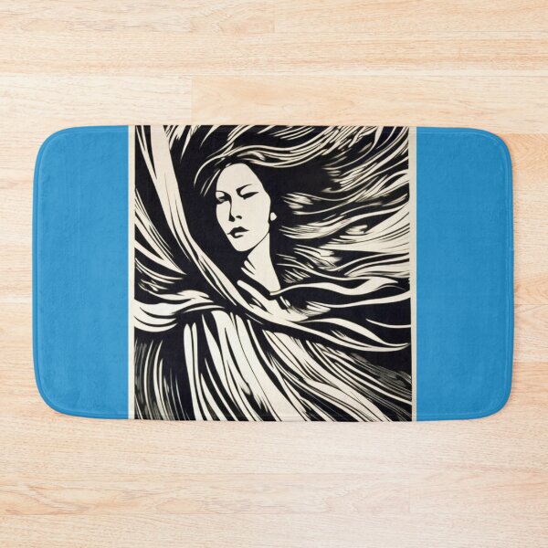 Item preview, Flowing Abstract Patterns, Black and White Swirls designed and sold by KilianSzmid.