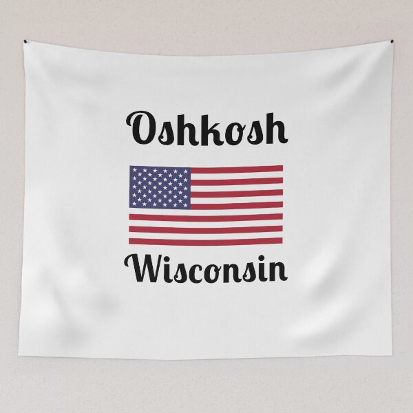 Item preview, Oshkosh Wisconsin - Stylish Prints, designed and sold by Fleetwood1994.