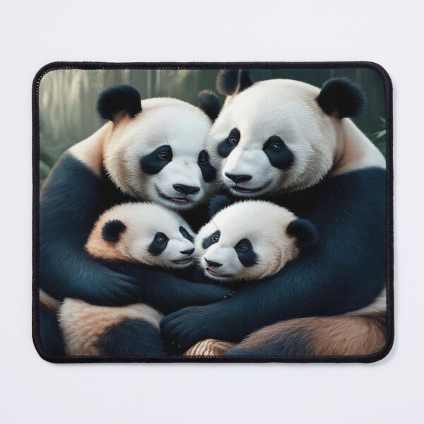 Item preview, Le Panda en Famille designed and sold by Collection de trésors .