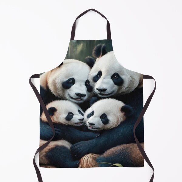 Item preview, Le Panda en Famille designed and sold by Collection de trésors .