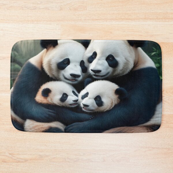 Item preview, Le Panda en Famille designed and sold by Collection de trésors .