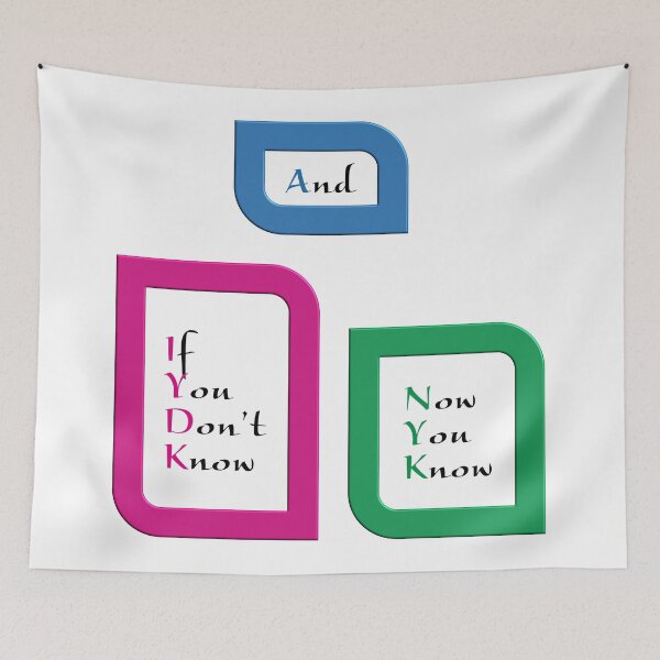Item preview, And if you don’t know, now you know. designed and sold by nogamax.
