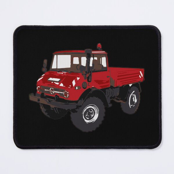 Item preview, Unimog Red (on black)  designed and sold by Groenendijk.