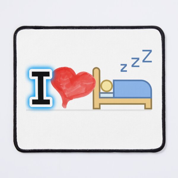 Item preview, I love Sleeping designed and sold by H.O.B.