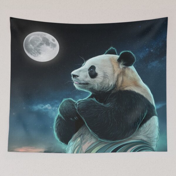 Item preview, Le Panda Nocturne designed and sold by Collection de trésors .