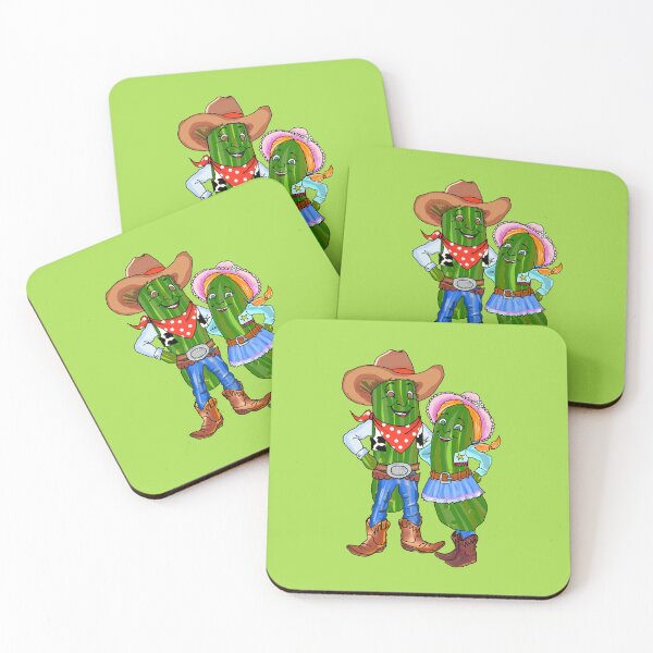 Item preview, Pickle cowboy, Gherkin Cowgirl, lover of Pickles designed and sold by MiowandMolly.