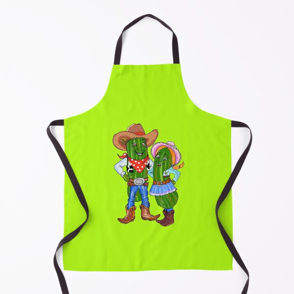 Item preview, Pickle cowboy, Gherkin Cowgirl, lover of Pickles designed and sold by MiowandMolly.
