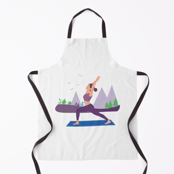 Item preview, Hand drawn illustration with beautiful young girl practicing yoga in the morning time designed and sold by MD Daud Haider Shaon.