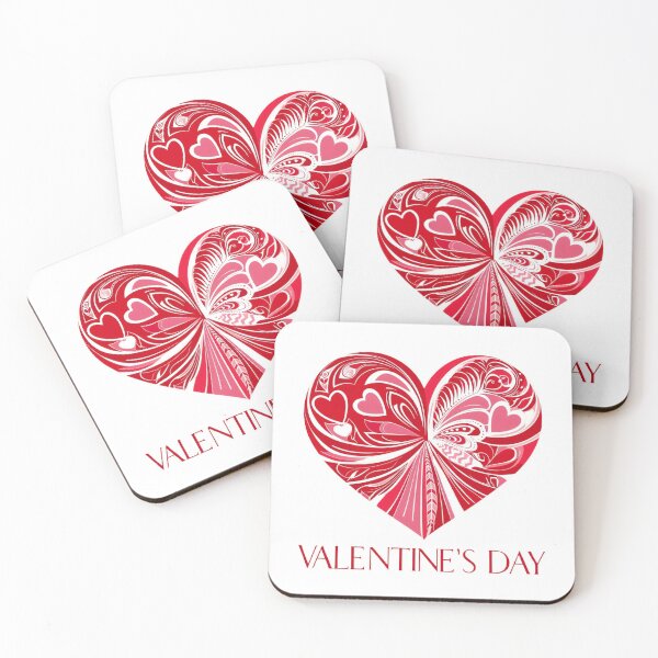 Item preview, Valentine’s Day – Heart Made of Hearts Design, Happy Valentine Day designed and sold by RvinJo8.