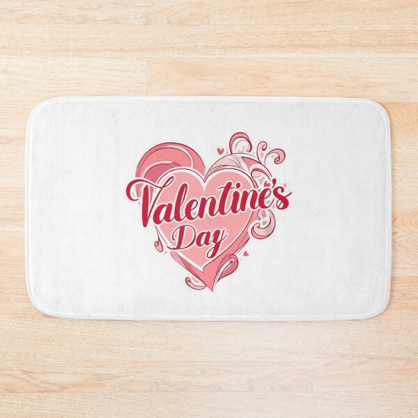Item preview, Valentine’s Day – Simple Pink Heart Design, Happy Valentine Day designed and sold by RvinJo8.