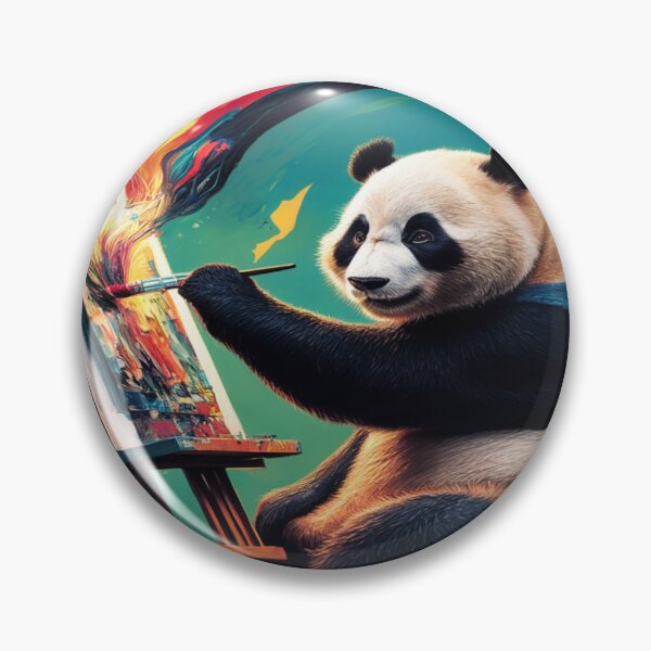 Item preview, Le Panda Artiste designed and sold by Collection de trésors .