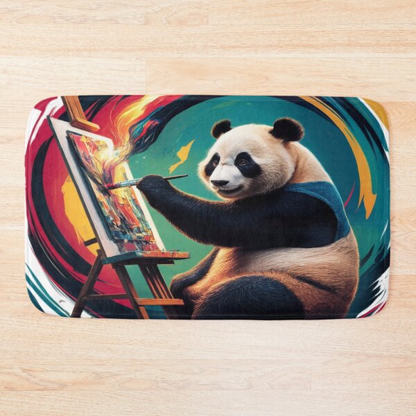Item preview, Le Panda Artiste designed and sold by Collection de trésors .