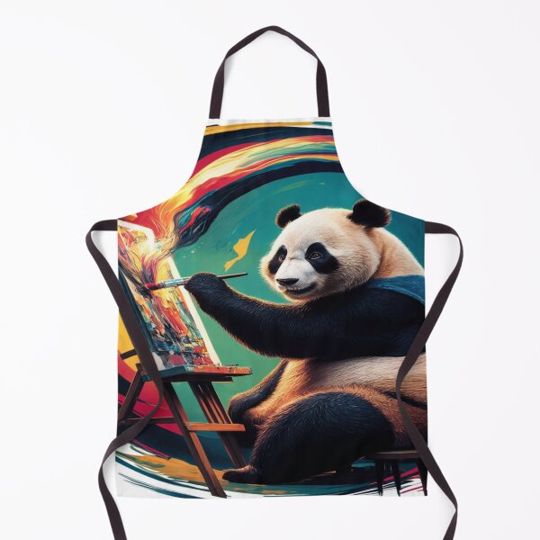 Item preview, Le Panda Artiste designed and sold by Collection de trésors .
