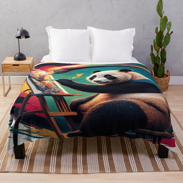 Item preview, Le Panda Artiste designed and sold by Collection de trésors .