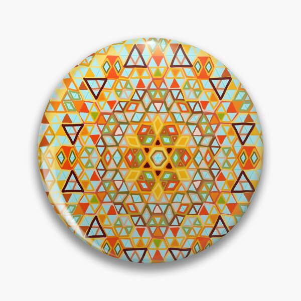 Item preview, Klimt warm triangle designed and sold by bekki smith.