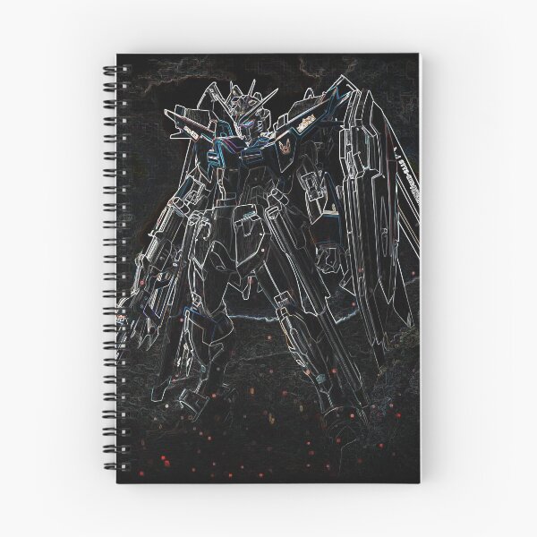 Item preview, freedom gundam movie ink art designed and sold by sabartgunpla.
