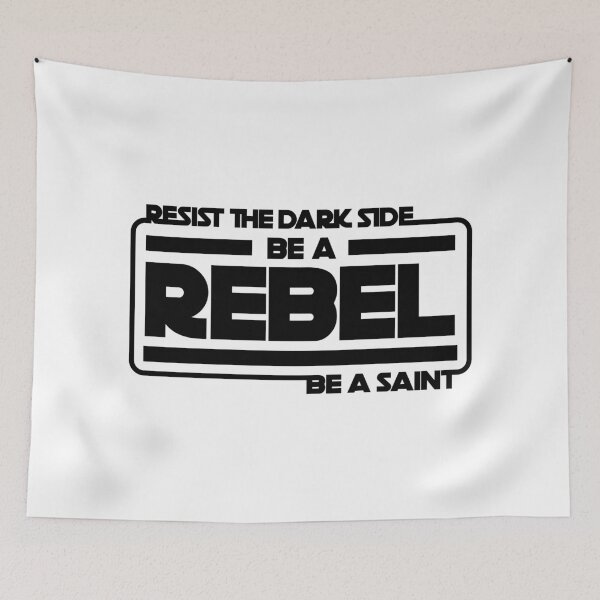 Item preview, Be a Rebel (design not suitable for dark backgrounds) designed and sold by Loreto Studio.