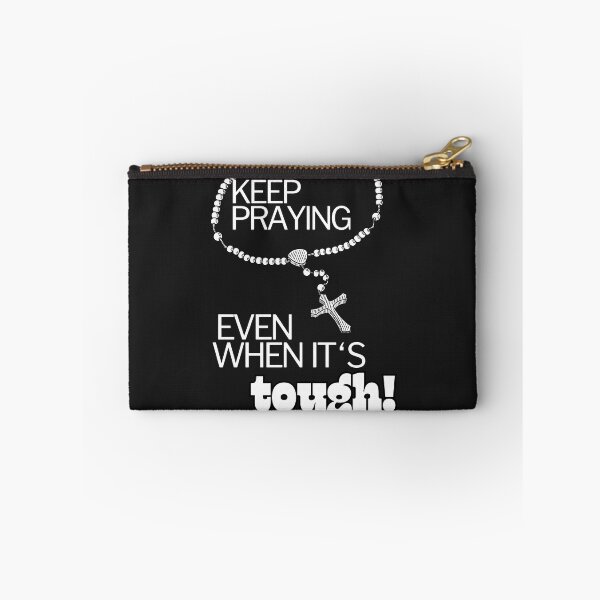 Item preview, Keep Praying the Rosary, Even When It’s Tough designed and sold by ComeToKnowMary.