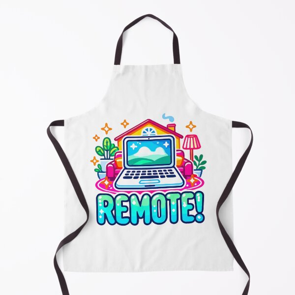 Item preview, Remote Work Laptop and Home designed and sold by Akioos.
