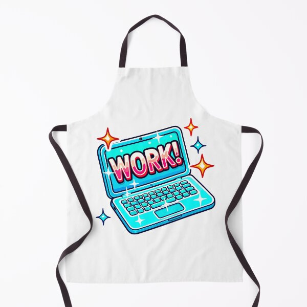 Item preview, Work Laptop Typography designed and sold by Akioos.