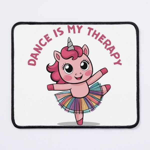 Item preview, Cute Unicorn Ballerina, Dance is my therapy, Ballet Lover, Dance Lover, Tutu, I love ballet, Pointe Shoes, Ballet Girl designed and sold by KolorellaS.