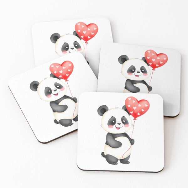 Item preview, valentine's day beautiful panda  designed and sold by svarupa.