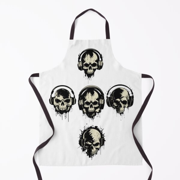 Item preview, Skull whit Headphones designed and sold by KolinBoy.