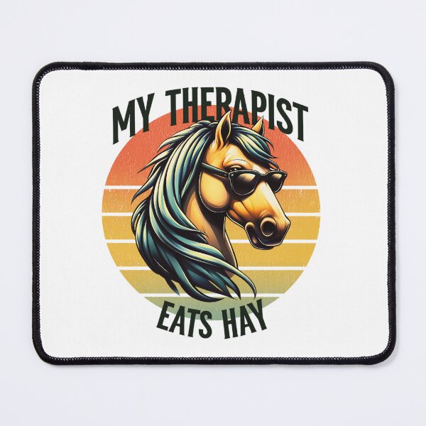 Item preview, My Therapist Eats Hay designed and sold by YatoMino.